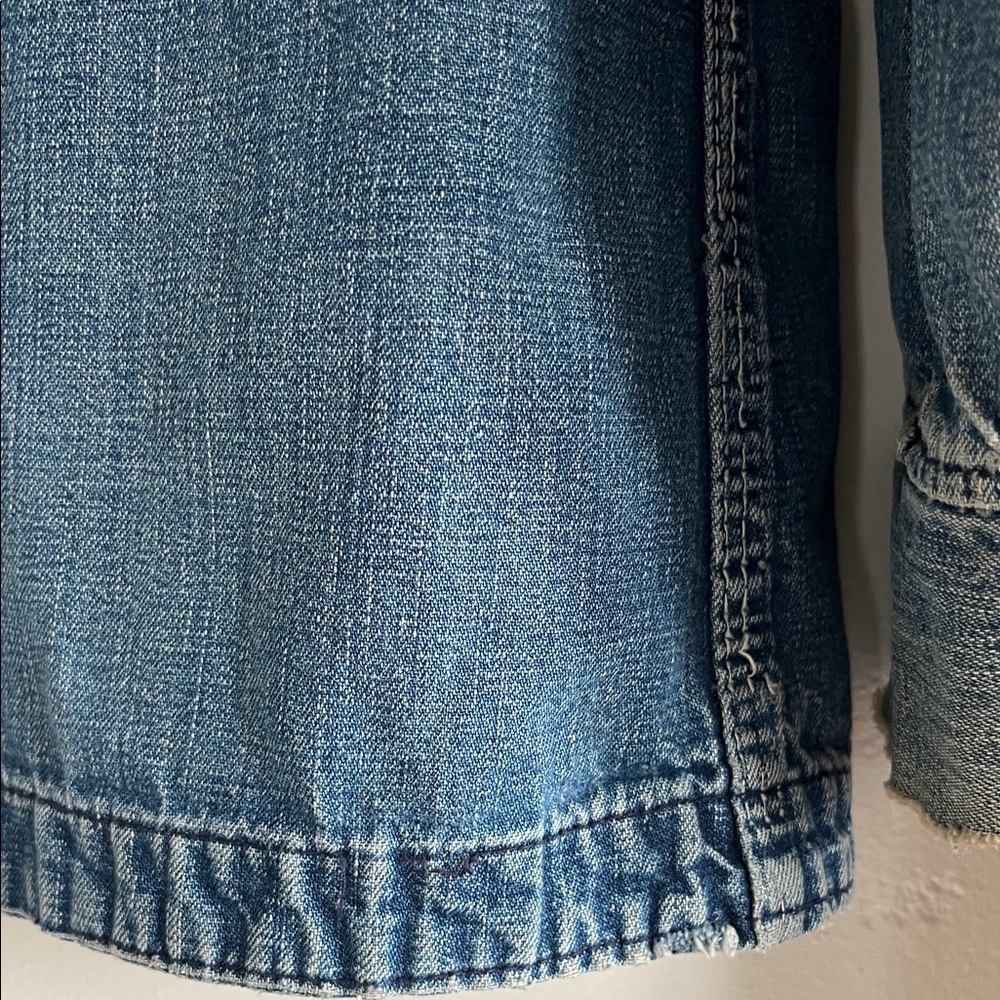 Rare! Vintage 1970s Wrangler Denim Chore Jacket - Picture 12 of 17